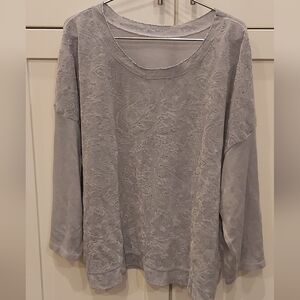 Made in Italy long-sleeved top